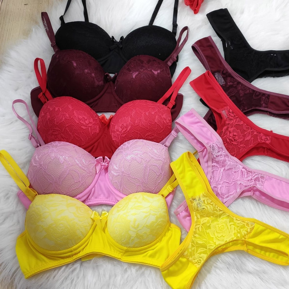 Conjunto Lingerie Renda Básico Like4you