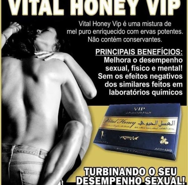 Mel Árabe Vital Honey Estimulante Masculino Sachê 15gr - Image 3