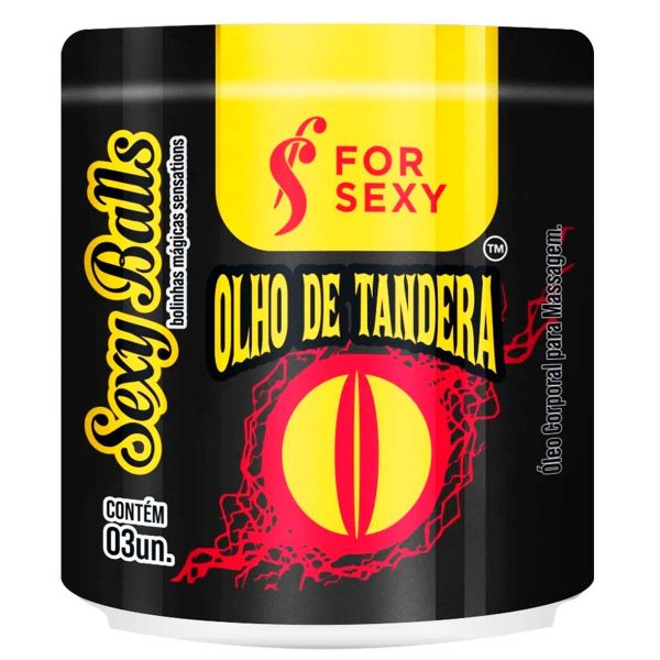 Bolinhas Olho de Tandera Sexy Balls 3 unidades