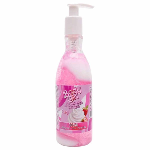 Body Girl Gel Hidratante Para Virilha E Bumbum Beijável 305Ml Garji