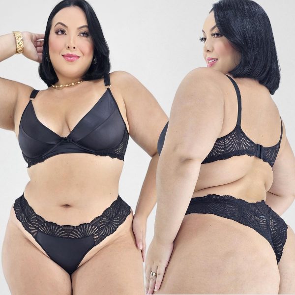 Conjunto Lingerie Plus Size Mayara